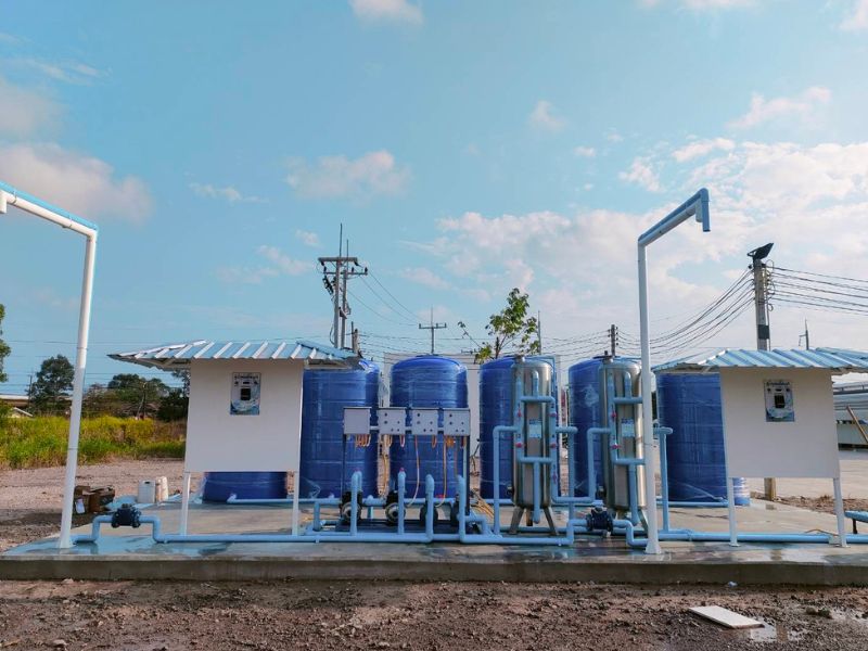 ติดตั้งระบบกรองน้ำอุตสาหกรรม